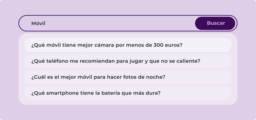 Paso 1 - Añade palabras clave conversacionales