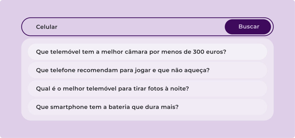 Passo 1 - Adicione palavras-chave conversacionais