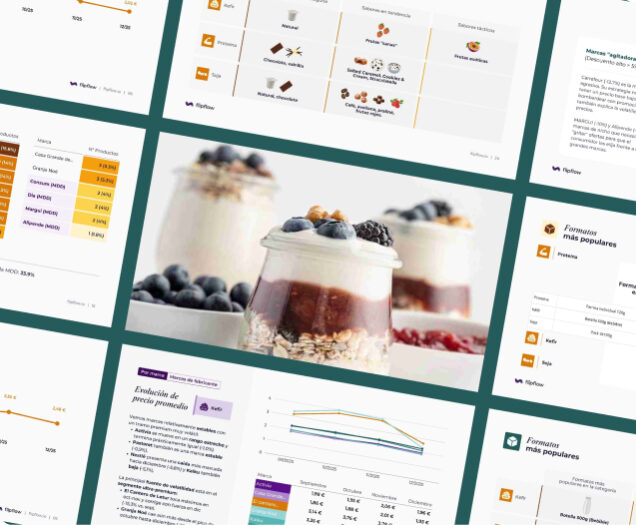 Slide presentation about yougurt analytics