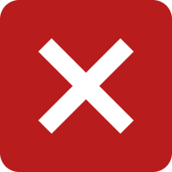 "x" red icon