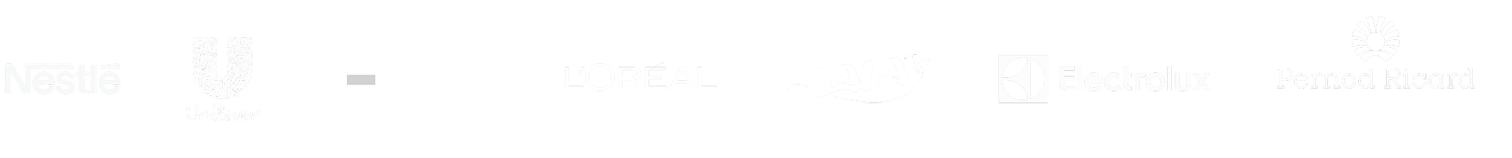 los home google ads Logos: Nestle, Unilever, Manbgo, importaco, Pernod Ricard, ISDIN, LOREAL