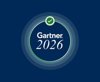 Sello distintivo de Gartner 2026 con un check verde de verificación, que certifica la inclusión de Flipflow en la nueva edición de la Market Guide sobre Digital Shelf Analytics.
