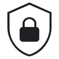 shield-lock-outline Shield lock icon